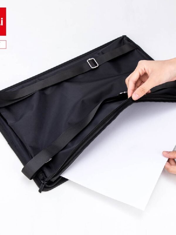 73897-5 ديلي حقيبة لوحات + مسند ورق ممغنط - 8K - اسود - E73897